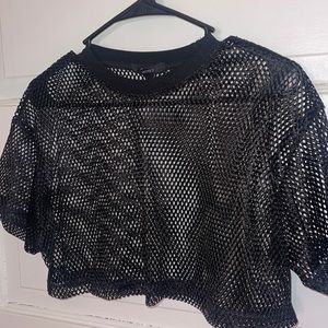 Forever 21 cropped mesh